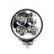 12watt 3 Inch Round LED Auxiliary Work Light Backup Reserving Lamp for Truck Tractor etc. 12v 24v ip67